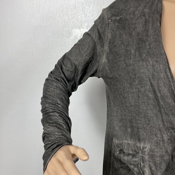 Lost & Found Ria Dunn Long Sleeves Button Closure Lagenlook Top Size M - Picture 2 of 11